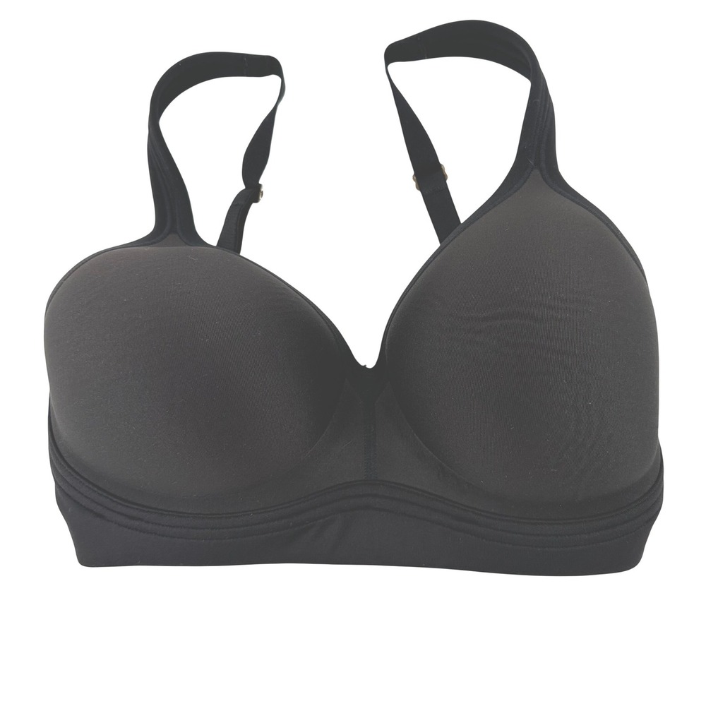 Natori Padded Underwire Bra Womens 32C‎ Black 105951 T-Shirt Bra